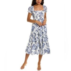 NWT O.P.T. Smocked Maxi Dress